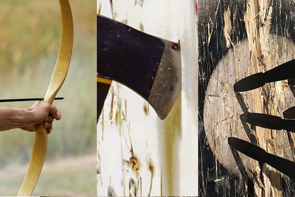 Archery, Knife, and Axe Throwing Experience – Niagara Falls